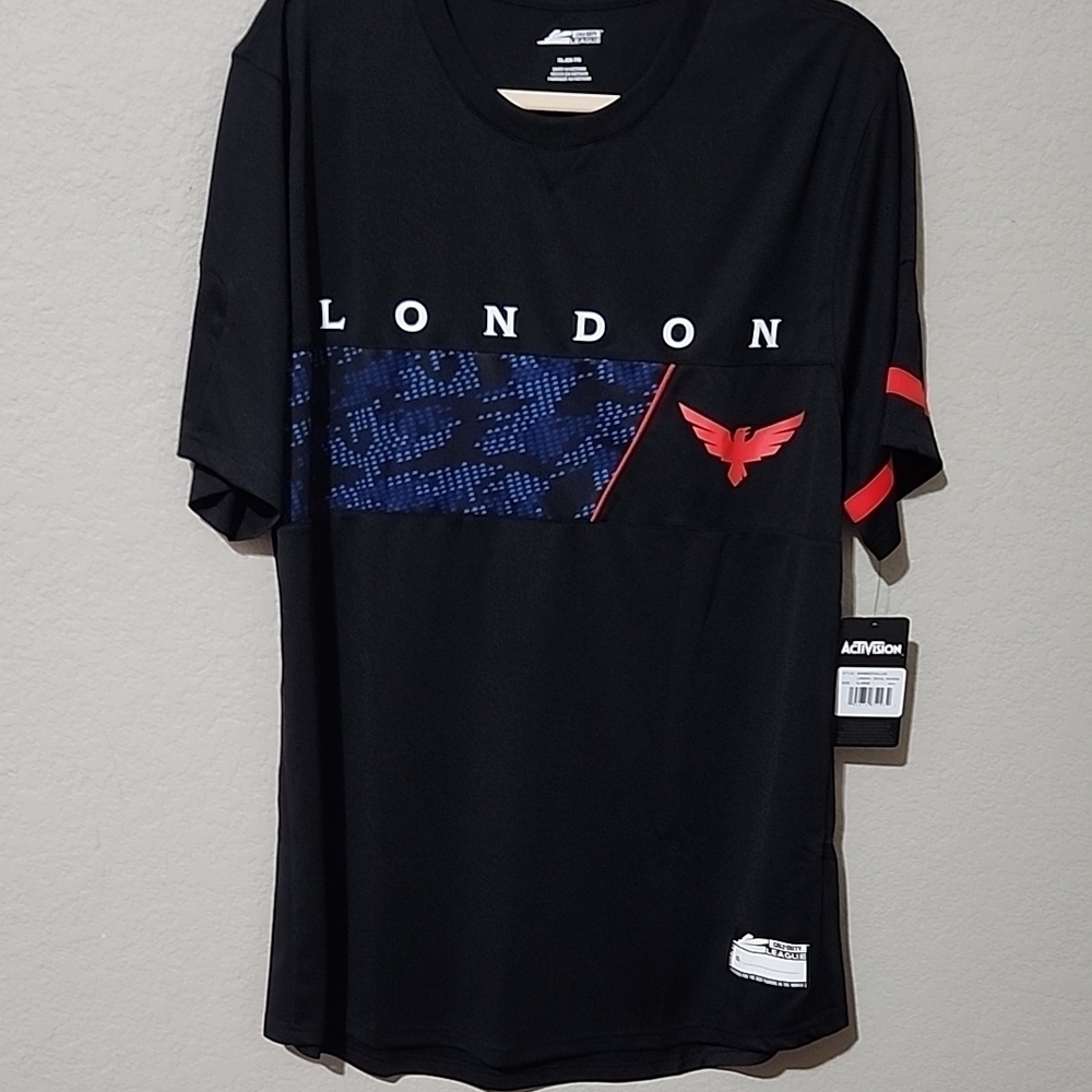 London Royal Ravens Mens Call Of Duty League Men’s X Large- NWT shirt